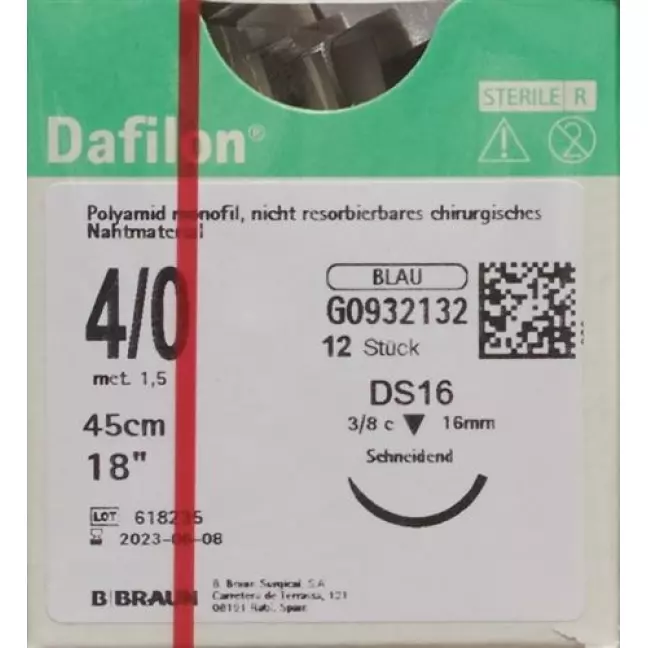 DAFILON 45CM BLAU 16 4-0 DAFILON 45CM BLAU 16 4-0