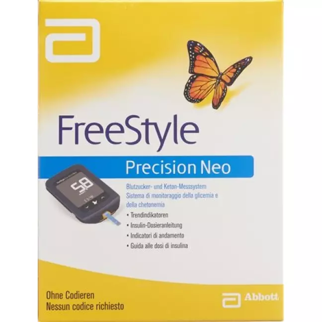 Abbott FreeStyle Precision Neo система мониторинга уровня глюкозы в крови Abbott FreeStyle Precision Neo система мониторинга уровня глюкозы в крови