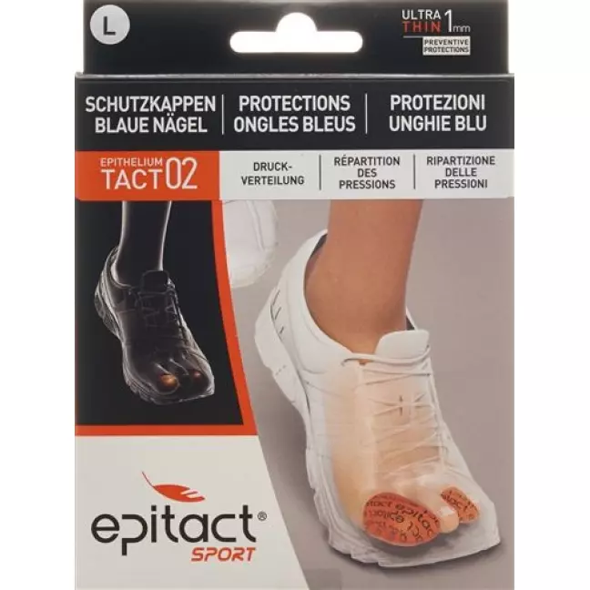 Epitact Sport Zehenschutz Blaue Nagel L 34мм 2 штуки Epitact Sport Zehenschutz Blaue Nagel L 34мм 2 штуки