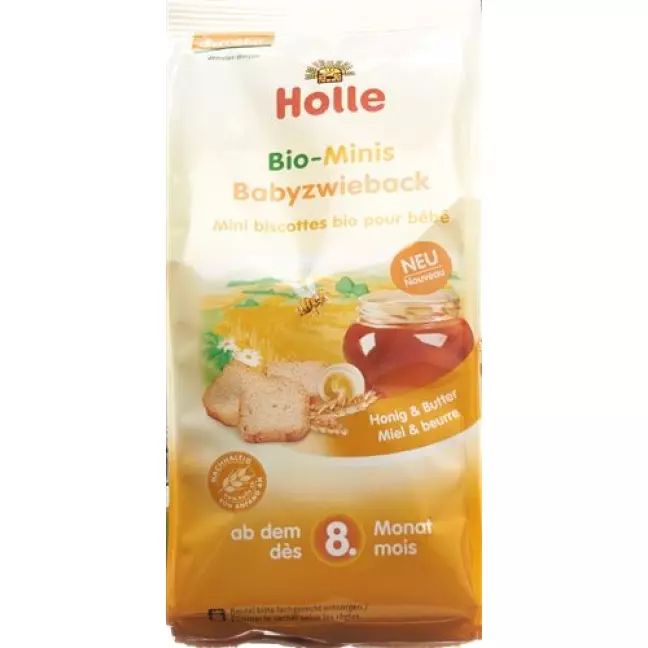 Holle Bio Minis Babyzwieback 100г Holle Bio Minis Babyzwieback 100г
