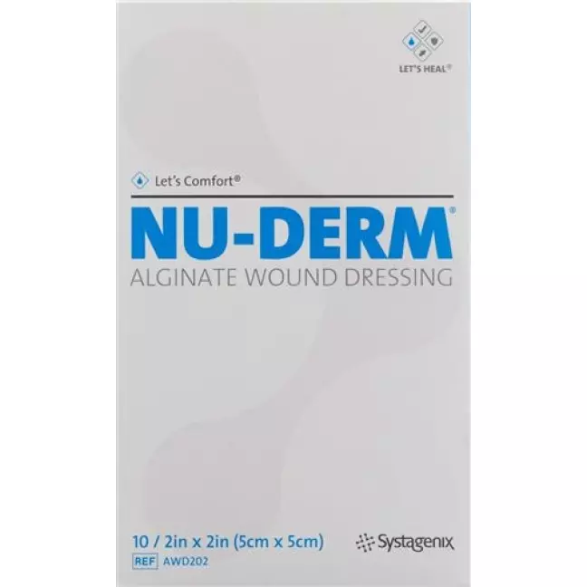 NU-DERM ALGI WUNDAUFL 5X5CM NU-DERM ALGI WUNDAUFL 5X5CM