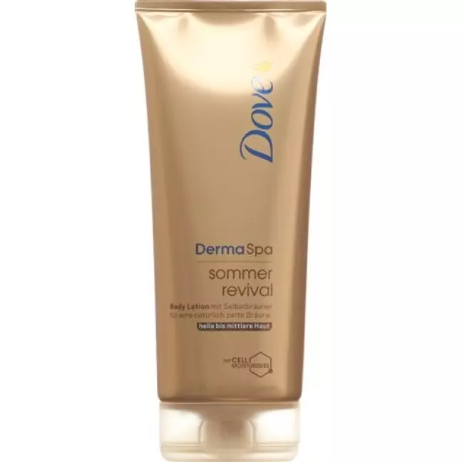 Dove Derma Spa Bodylotion Sommer Revival Light mit Selbstbrauner 200мл Dove Derma Spa Bodylotion Sommer Revival Light mit Selbstbrauner 200мл