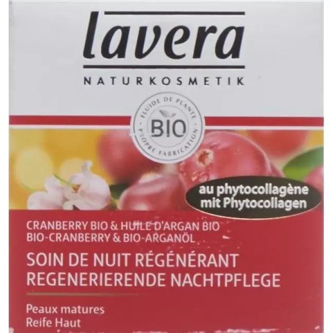 Lavera Regenerierende Nachtpflege Cranberry 50мл Lavera Regenerierende Nachtpflege Cranberry 50мл