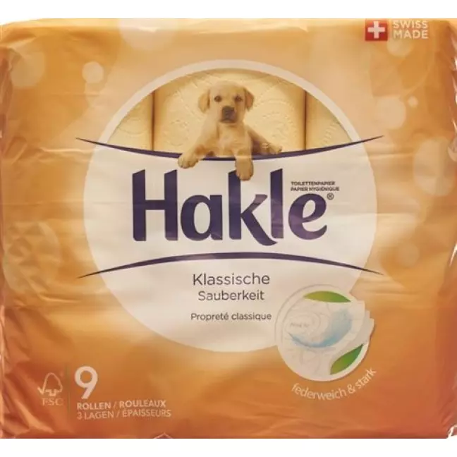 Hakle Klassische Sauberkeit Orange FSC 9 штук Hakle Klassische Sauberkeit Orange FSC 9 штук