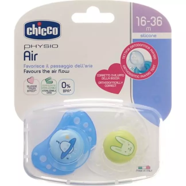 CHICCO PHYS SAUG BLUE 12M+ IDF CHICCO PHYS SAUG BLUE 12M+ IDF