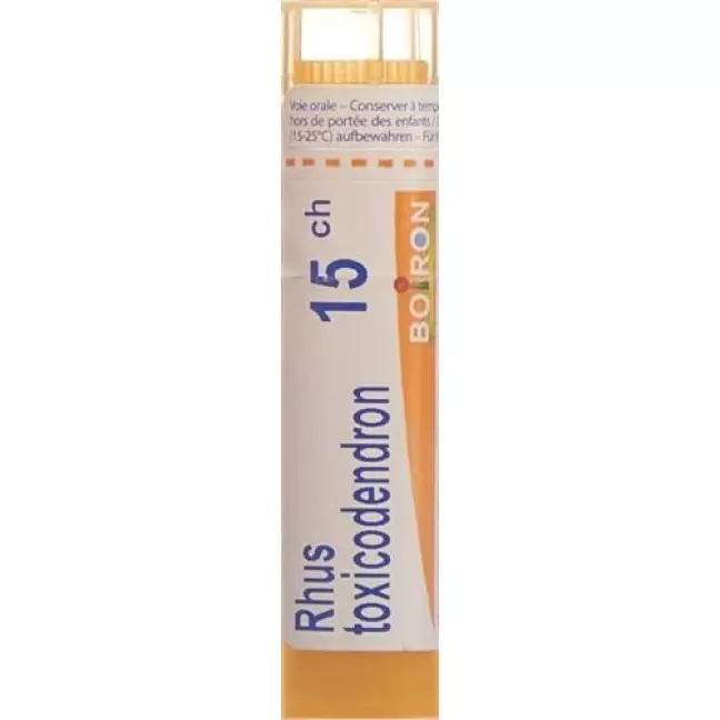 Boiron Rhus Toxicodendron в гранулах C 15 4г Boiron Rhus Toxicodendron в гранулах C 15 4г