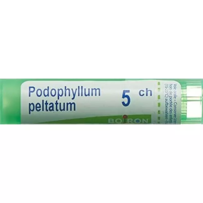 Boiron Podophyllum Peltatum в гранулах C 5 4г Boiron Podophyllum Peltatum в гранулах C 5 4г