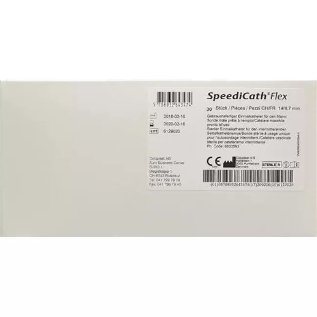 Speedicath Flex 1x катетер Ch14 33см Mann 30 штук Speedicath Flex 1x катетер Ch14 33см Mann 30 штук