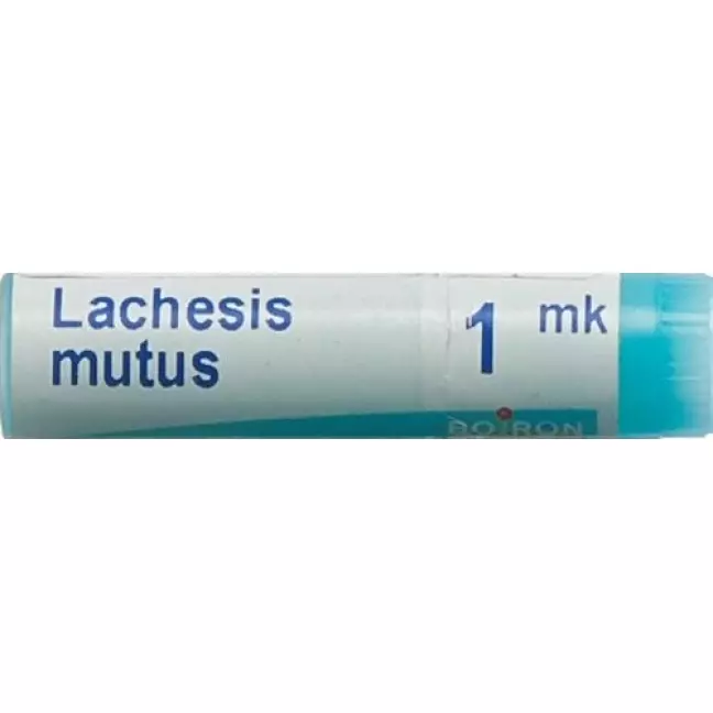 Boiron Lachesis Mutus шарики Mk 1 доза Boiron Lachesis Mutus шарики Mk 1 доза