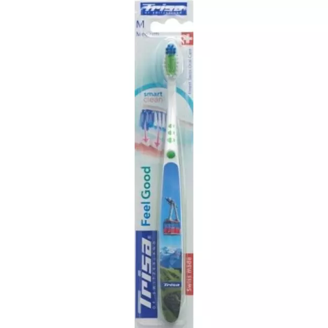 Trisa Feelgood Smart Clean зубная щётка Medium Trisa Feelgood Smart Clean зубная щётка Medium