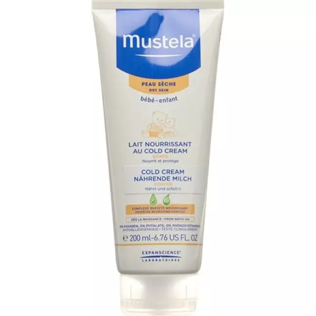 Mustela молочко для тела Cold крем для сухой кожи 200мл