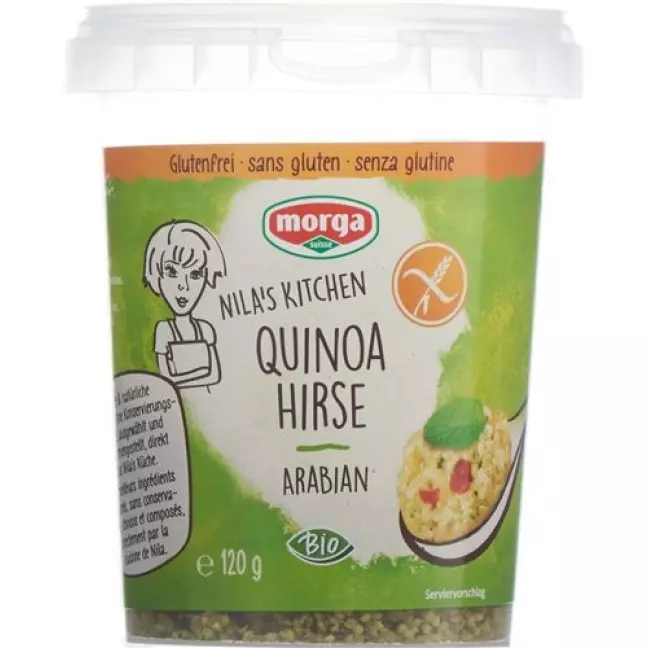 Morga Quinoa-Hirse Arabian Bio 120г Morga Quinoa-Hirse Arabian Bio 120г