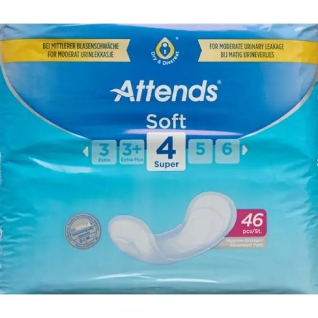 ATTENDS SOFT 4 SUPER EINLAGEN ATTENDS SOFT 4 SUPER EINLAGEN