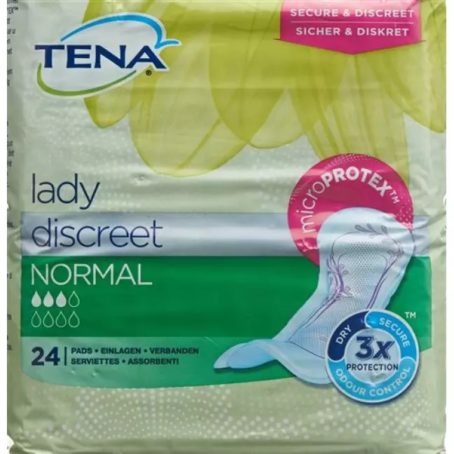 TENA LADY DISCREET NORMAL TENA LADY DISCREET NORMAL