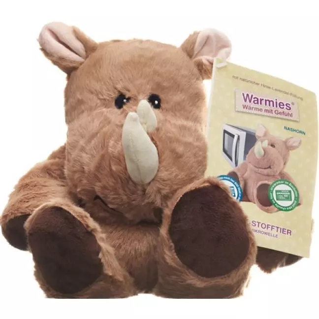 WARMIES WAERME NASHORN LAVENDE WARMIES WAERME NASHORN LAVENDE