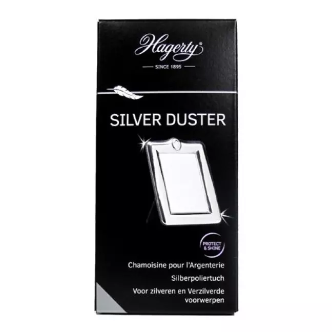 HAGERTY SILVER DUSTER 55X35CM HAGERTY SILVER DUSTER 55X35CM