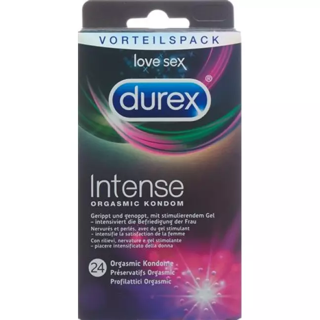DUREX INTENSE ORGASMIC PRAESER DUREX INTENSE ORGASMIC PRAESER