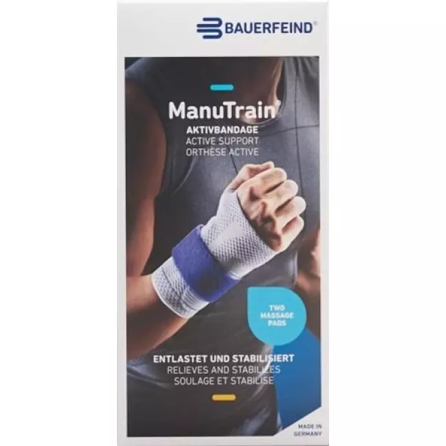 ManuTrain активная повязка Handgelenk размер 3 Rechts Titan ManuTrain активная повязка Handgelenk размер 3 Rechts Titan