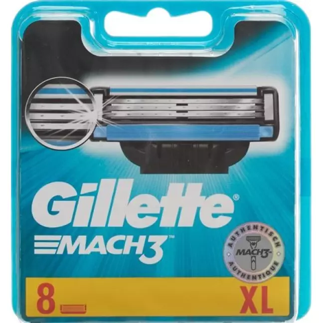 GILLETTE MACH3 SYSTEMKLINGEN GILLETTE MACH3 SYSTEMKLINGEN