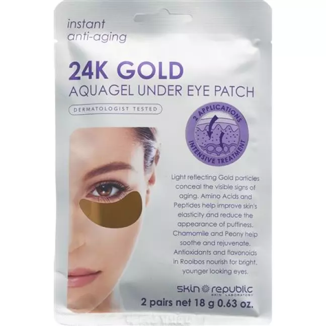 SKIN REP GOLD AQUA UND EYE PAT SKIN REP GOLD AQUA UND EYE PAT