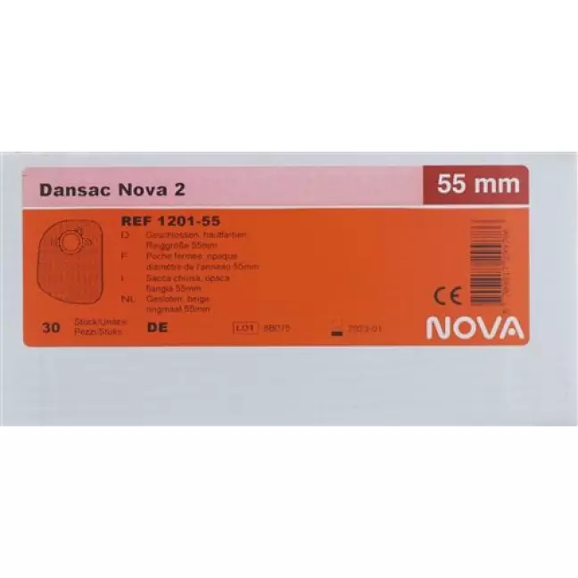 Dansac Nova 2 Colo 55мм Opaque 30 пакетиков Dansac Nova 2 Colo 55мм Opaque 30 пакетиков