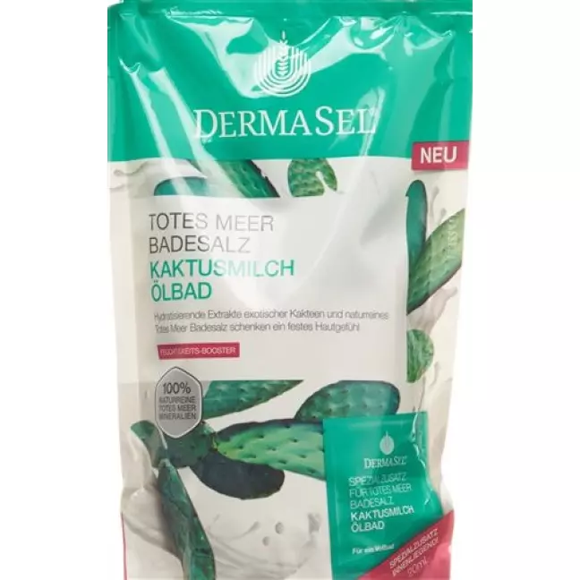 DERMASEL BADESALZ KAKTUSMILCH DERMASEL BADESALZ KAKTUSMILCH