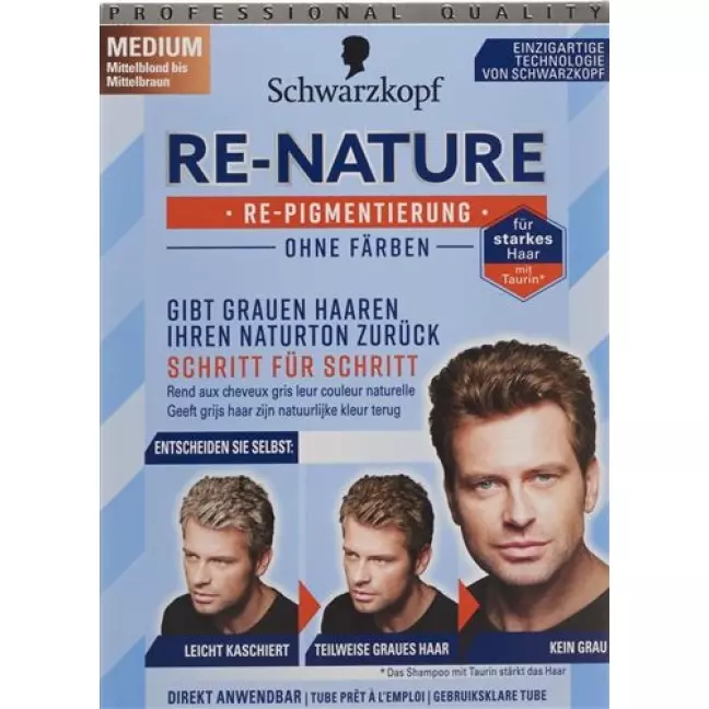 RE-NATURE CREAM MEN MEDIUM