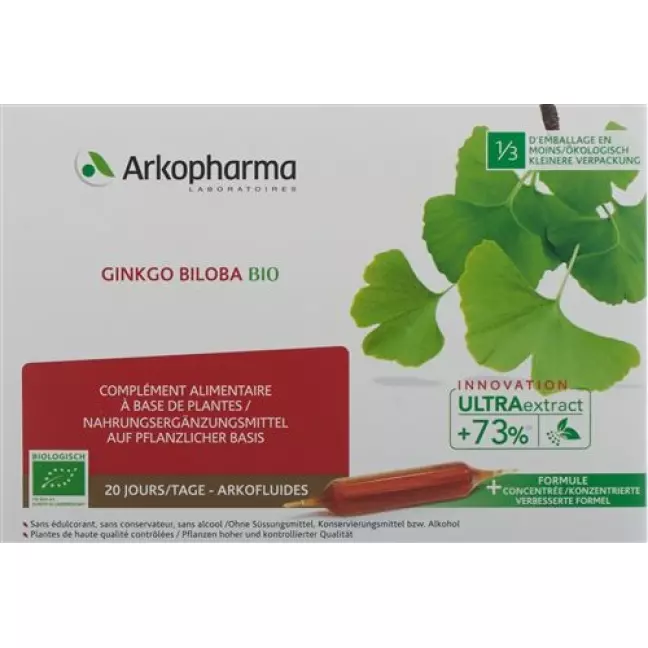 ARKOFLUIDE GINKGO BILOBA TRINK ARKOFLUIDE GINKGO BILOBA TRINK