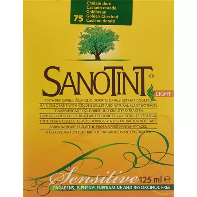 Sanotint Light цвет волос 75 Goldbraun Sanotint Light цвет волос 75 Goldbraun