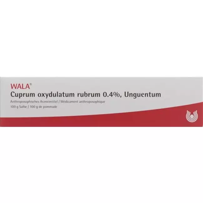 Wala Cuprum Oxydulatum Rubrum мазь 0.4% в тюбике 100г Wala Cuprum Oxydulatum Rubrum мазь 0.4% в тюбике 100г