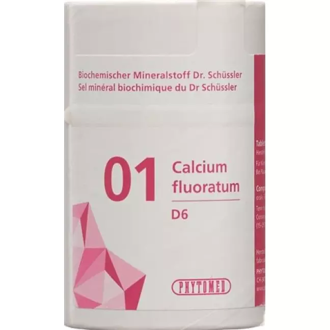 Phytomed Schussler Nr. 1 Calc Fluor в таблетках, D 6 100г Phytomed Schussler Nr. 1 Calc Fluor в таблетках, D 6 100г