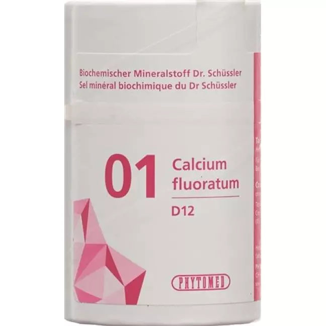 Phytomed Schussler Nr. 1 Calc Fluor в таблетках, D 12 100г Phytomed Schussler Nr. 1 Calc Fluor в таблетках, D 12 100г