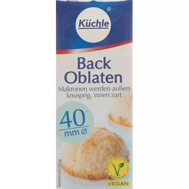 KUECHLE OBLATEN RUND 40MM KUECHLE OBLATEN RUND 40MM