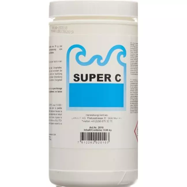 Super C Chlorschocktabletten 12 штук Super C Chlorschocktabletten 12 штук