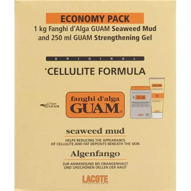 Guam Algenfango Classic Kurpackung 1кг + Gel Guam Algenfango Classic Kurpackung 1кг + Gel