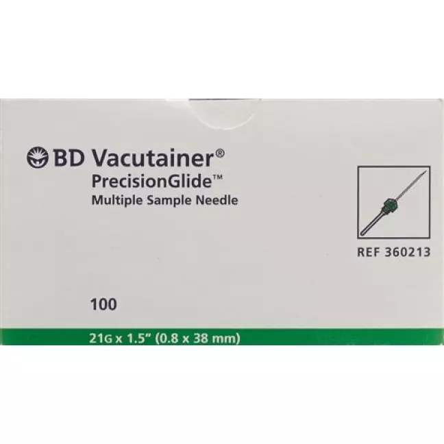 VACUTAINER KANUELE 21G 0.8X38 VACUTAINER KANUELE 21G 0.8X38