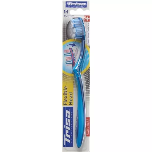 Trisa Flexiblehead3 зубная щётка Medium Trisa Flexiblehead3 зубная щётка Medium