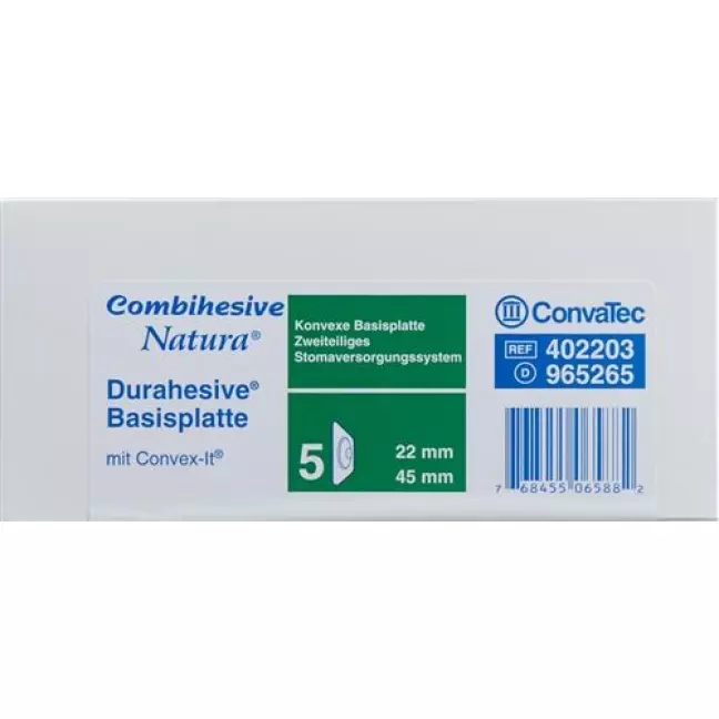 Natura Convex Basisplatten 22/45мм 5 штук Natura Convex Basisplatten 22/45мм 5 штук