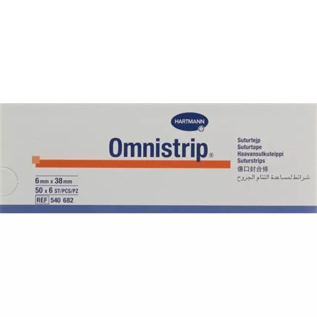 OMNISTRIP WUNDNAHTSTR 6X38MM OMNISTRIP WUNDNAHTSTR 6X38MM
