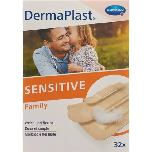 Dermaplast Sensitive Family 32 пластыря Dermaplast Sensitive Family 32 пластыря