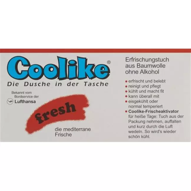 COOLIKE FRESH ERFRISCHUNGSTUE COOLIKE FRESH ERFRISCHUNGSTUE