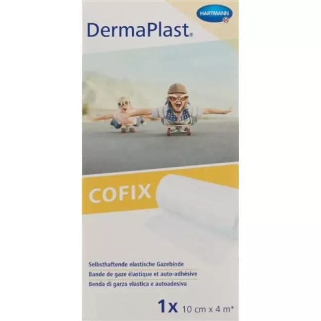 Dermaplast Cofix марлевый бинт 10смx4m Weiss Dermaplast Cofix марлевый бинт 10смx4m Weiss