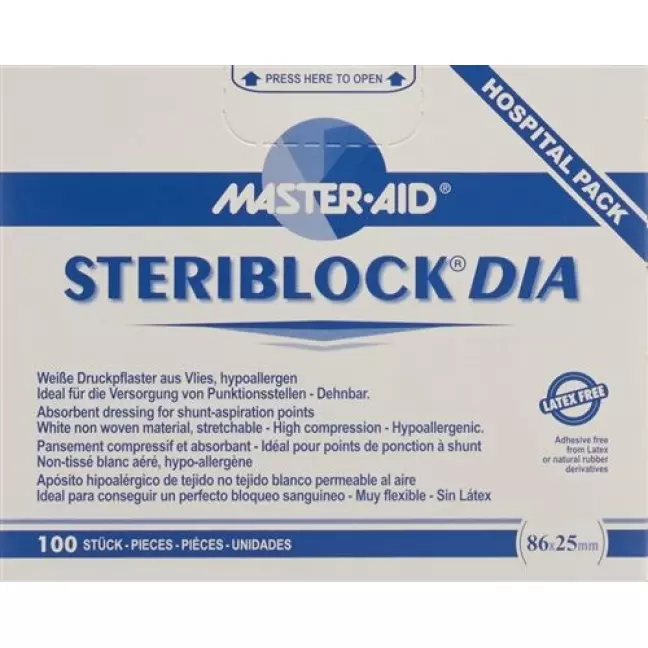 STERIBLOCK VL PFL 86X25MM STER STERIBLOCK VL PFL 86X25MM STER