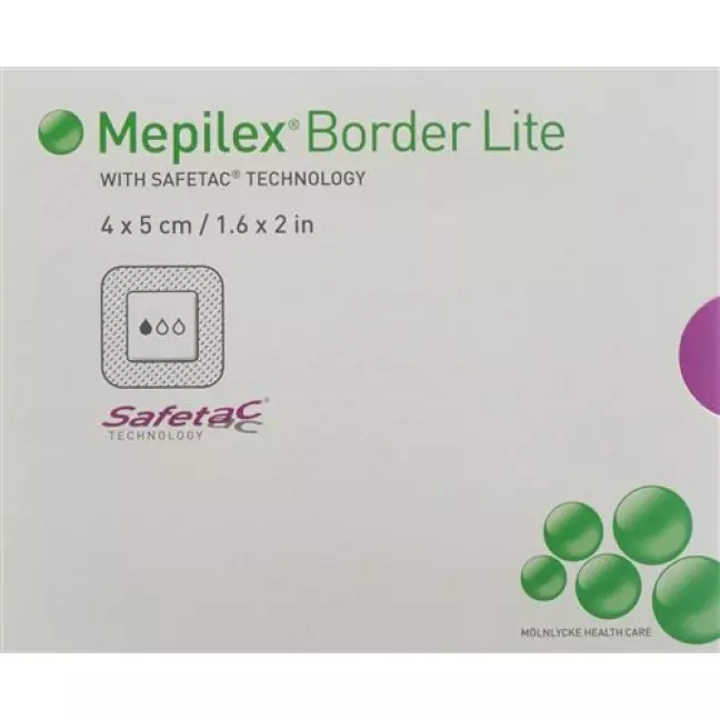 Mepilex Border Lite Silkonschaumve 4x5см 10 штук Mepilex Border Lite Silkonschaumve 4x5см 10 штук