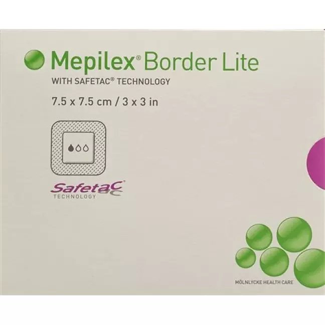 Mepilex Border Lite Silkonschaumve 7.5x7.5см 5 штук Mepilex Border Lite Silkonschaumve 7.5x7.5см 5 штук
