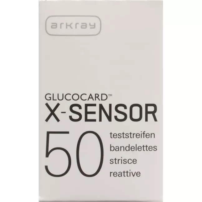 GLUCOCARD X-SENSOR TESTSTREIFE GLUCOCARD X-SENSOR TESTSTREIFE