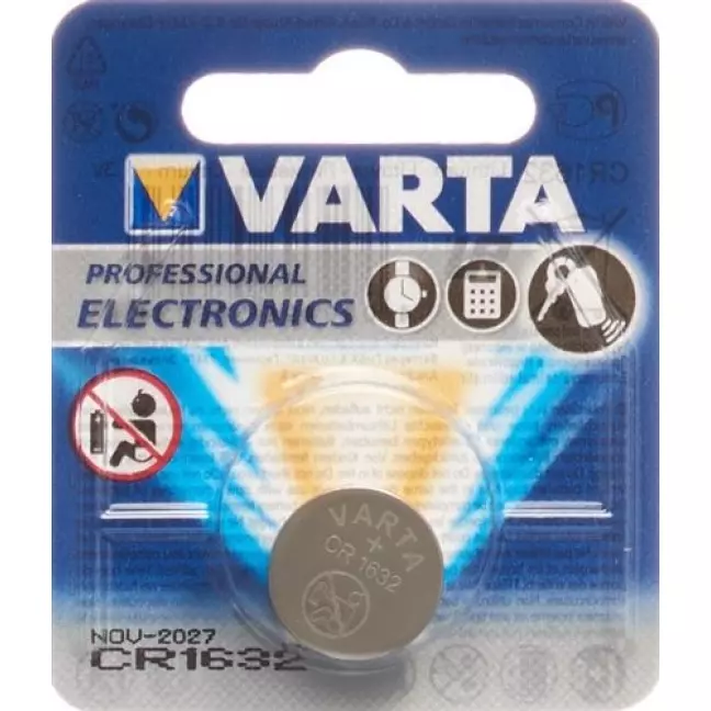 VARTA BATTERIE CR1632 LITHIUM VARTA BATTERIE CR1632 LITHIUM