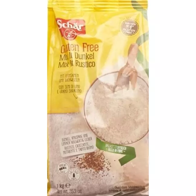 SCHAER BROT-MIX DUNKEL GLUTENF SCHAER BROT-MIX DUNKEL GLUTENF