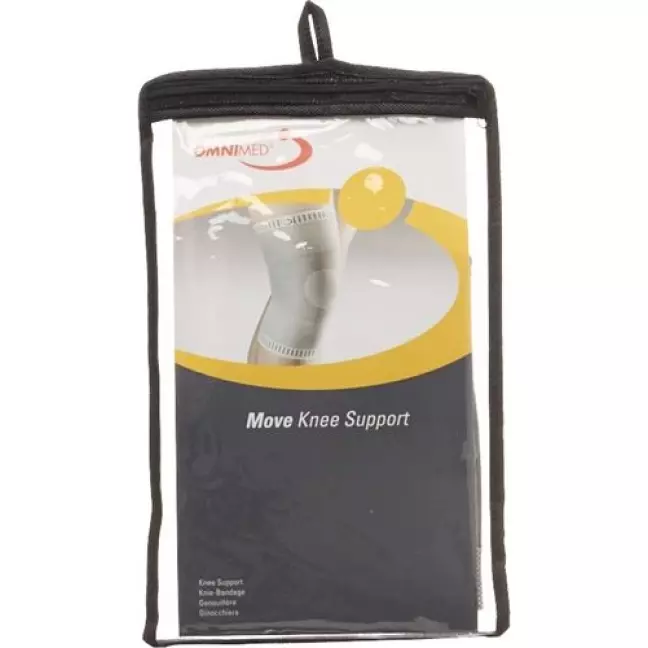 Omnimed Move Knie-Bandage L Weiss-Grau Omnimed Move Knie-Bandage L Weiss-Grau