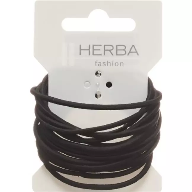 Herba Haarbinder 4.2см Schwarz 16 штук Herba Haarbinder 4.2см Schwarz 16 штук
